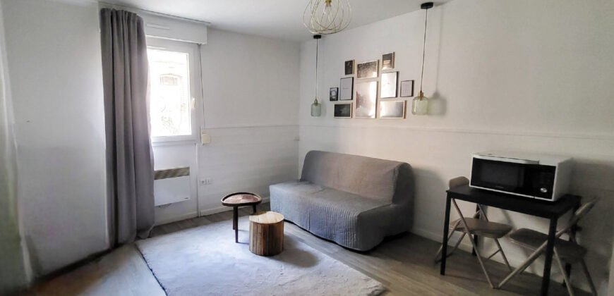 Appartement meublé 1 pièce 21 m²